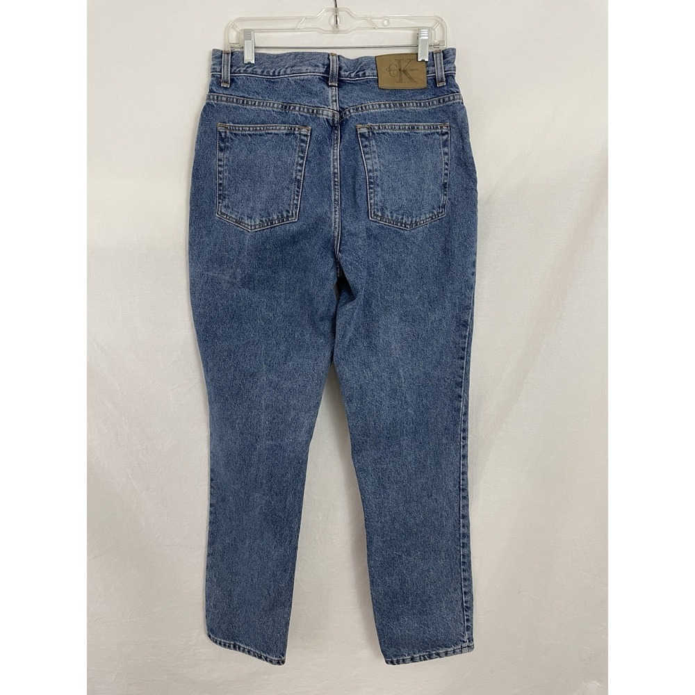 Calvin Klein Jeans Womens 12 Double Stone Wash Denim - Picture 2 of 11